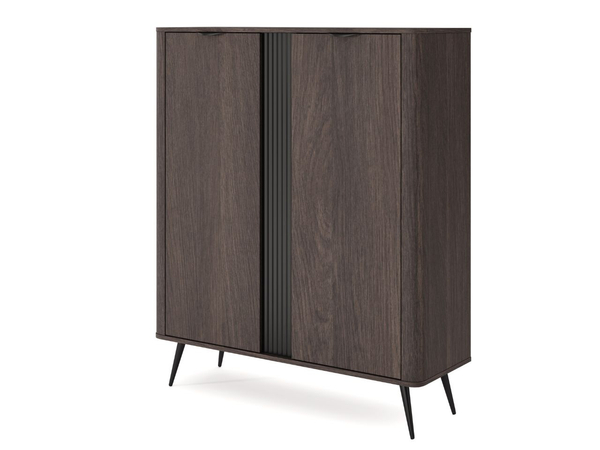 Hochkommode mit zwei Türen Magico Eiche Dunin