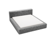 Polsterbett mit Bettkasten und Lattenrost 160x200 Enjoy Grau