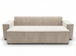 Schlafsofa mit Bettfunktion und Bettkasten Sivra Beige