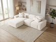 Ecksofa L-Form Links Moderne Ecksofa Leni Creme