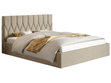 Polsterbett mit Bettkasten und Lattenrost 140x200 Gaja Beige
