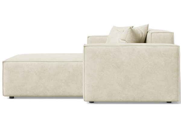 Ecksofa L-Form Rechts Arizona Beige