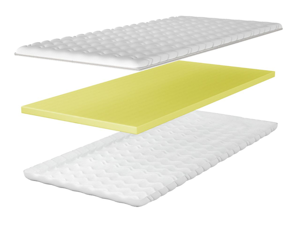 Matratzenauflage mit thermoelastischem Schaumstoff Visso 140x200