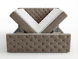 Boxspringbett mit Bettkasten 180x200 Montego Braun