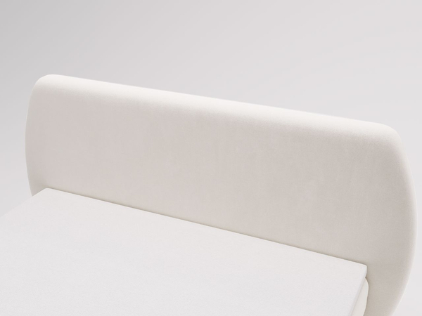 Boxspringbett mit Bettkasten 140x200 Bogota Creme