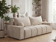 Schlafsofa mit Bettfunktion und Bettkasten Miro Beige
