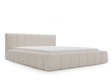Polsterbett mit Bettkasten und Lattenrost 120x200 Orio Beige