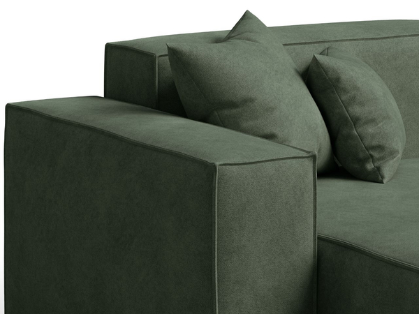 Ecksofa L-Form Links Arizona Grün