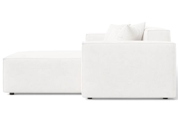 Ecksofa L-Form Rechts Arizona Creme