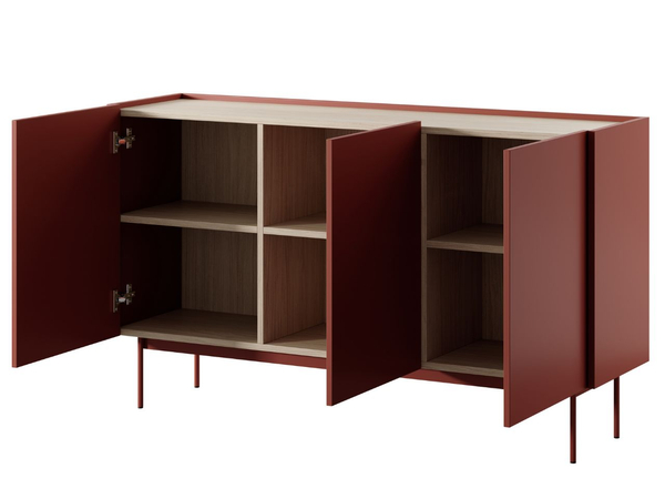 Türkommode Drevo Rot