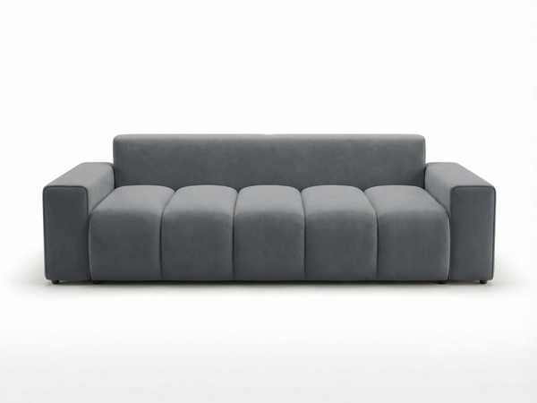 Schlafsofa mit Bettfunktion und Bettkasten Miro Dunkelgrau