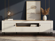 Set für Wohnzimmer Messina Weiß