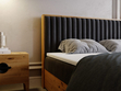 Boxspringbett mit Bettkasten 180x200 Forest Anthrazit