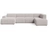Grau \ Velours \ Rechts