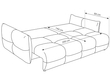 Schlafsofa mit Bettfunktion und Bettkasten Bene Creme