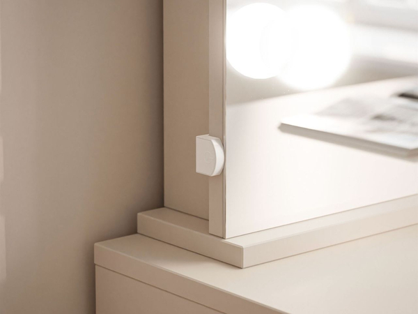 Spiegel mit LED-Beleuchtung für das Schlafzimmer Melo Elite Kaschmir
