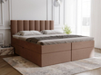 Boxspringbett mit Bettkasten 160x200 Mocca Braun