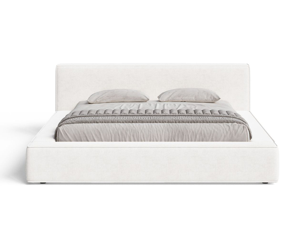 Polsterbett mit Bettkasten und Lattenrost 120x200 Mali Creme