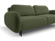 Schlafsofa mit Bettfunktion und Bettkasten Alta Grün