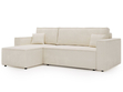 Modernes Ecksofa mit Schlaffunktion und Stauraum Prato L Beige