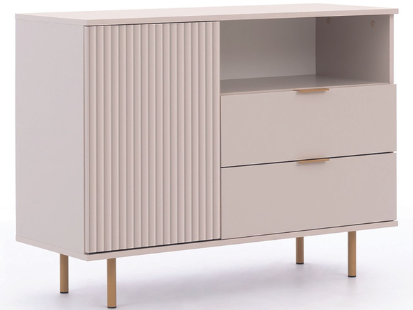 Kommode mit Türe und Schubladen Ankara Kaschmir