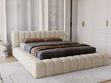 Polsterbett mit Bettkasten und Lattenrost 120x200 Italia Beige
