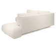 Ecksofa mit Schlaffunktion und Bettkasten Rechts Kair Beige