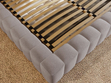 Polsterbett mit Bettkasten und Lattenrost 120x200 Rotto Hellgrau