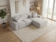 Ecksofa L-Form Rechts Moderne Ecksofa Leni Grau