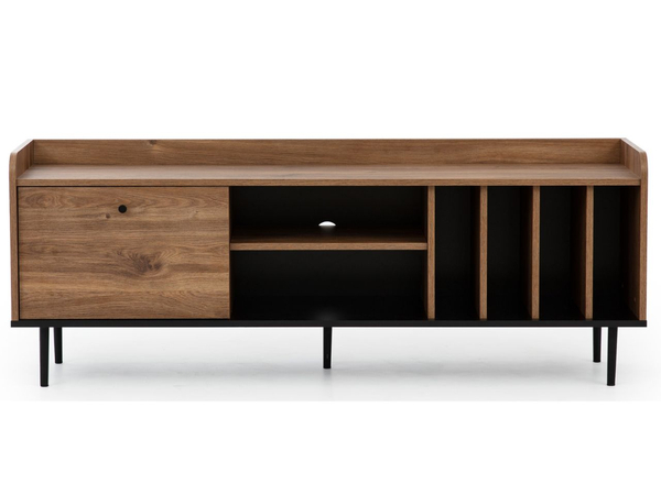 TV-Lowboard mit Türe 150 cm Vasa Braun