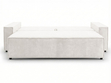 Schlafsofa mit Bettfunktion und Bettkasten Sivra Creme
