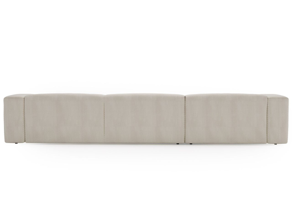 Wohnlandschaft Universell Moderne Cord Ecksofa Landi Beige