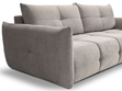 Schlafsofa mit Bettfunktion und Bettkasten Bene Grau