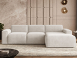 Ecksofa L-Form Rechts Lavia Hellbeige