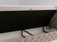 Boxspringbett mit Bettkasten 180x200 Canolo Beige