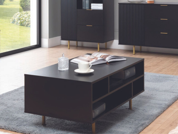 Couchtisch Ankara Schwarz Matt