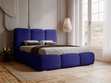 Polsterbett mit Bettkasten und Lattenrost 180x200 Bubble Blau