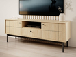 TV-Lowboard mit Schublade und Türen Julio Linea Eiche