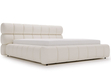 Polsterbett mit Bettkasten und Lattenrost 140x200 Mellow Beige