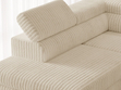 Wohnlandschaft mit Schlaffunktion und Bettkasten Argon Beige