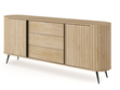 Schiebetüren-Kommode 200 cm Passione Eiche Cremona