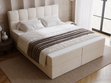 Boxspringbett mit Bettkasten 160x200 Maison Beige