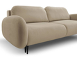 Schlafsofa mit Bettfunktion und Bettkasten Alta Braun