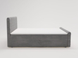 Boxspringbett mit Bettkasten 160x200 Lunaris Grau