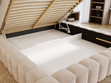 Polsterbett mit Bettkasten und Lattenrost 180x200 Rotto Beige