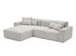 Ecksofa L-Form Links Moderne Ecksofa Leni Grau