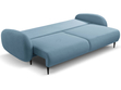 Schlafsofa mit Bettfunktion und Bettkasten Alta Blau