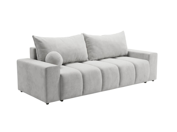 Schlafsofa mit Bettfunktion und Bettkasten Miro Grau