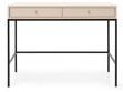 Schminktisch mit Schwarz Metallbeinen Amor Beige