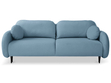 Schlafsofa mit Bettfunktion und Bettkasten Alta Blau